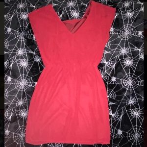 Polyester flowing dress